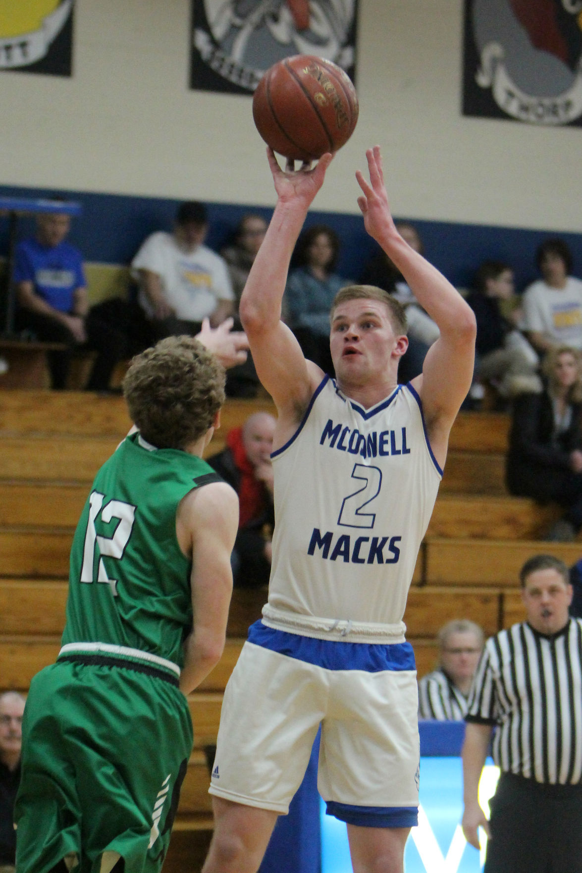 Prairie Farm at McDonell boys basketball 2-26-19